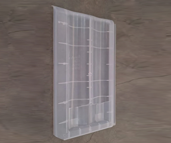 Plastic Transparent Mangalore Tile